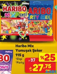 HARİBO MİX YUMUŞAK ŞEKER 115 G